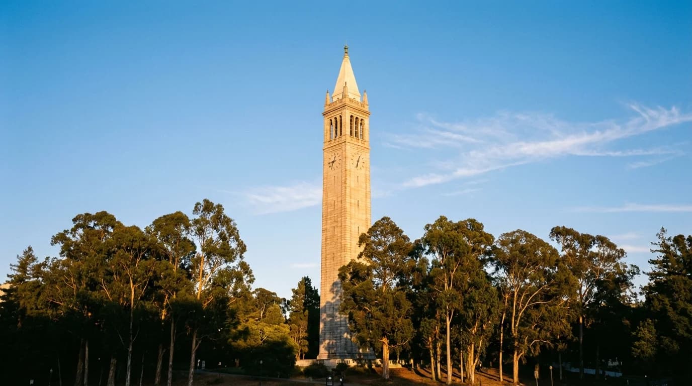 The Campanile on the UC Berkeley campus